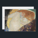 Tarjeta De Agradecimiento Gustav Klimt - Danae<br><div class="desc">Danae - Gustav Klimt,  Oil on Canvas,  1907</div>