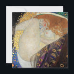 Tarjeta De Agradecimiento Gustav Klimt - Danae<br><div class="desc">Danae - Gustav Klimt,  Oil on Canvas,  1907</div>