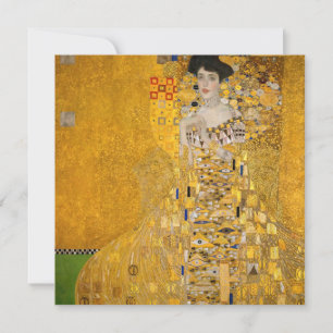 Tarjeta De Agradecimiento Gustav Klimt - Retrato de Adele Bloch-Bauer I