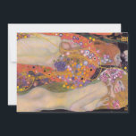 Tarjeta De Agradecimiento Gustav Klimt - Serpientes de Agua II<br><div class="desc">Serpientes de Agua II / Wasserschlangen II - Gustav Klimt,  Petróleo sobre lienzo,  1904-1907</div>