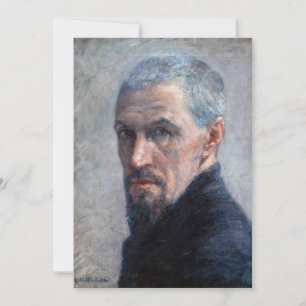 Tarjeta De Agradecimiento Gustave Caillebotte - Autorretrato