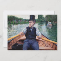 Gustave Caillebotte - Fiesta en bote