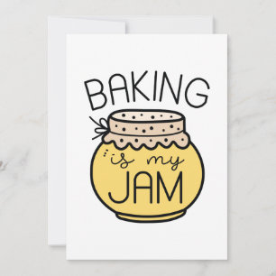 Tarjeta De Agradecimiento Hacer Baking es mi mermelada