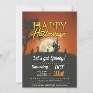 Tarjeta De Agradecimiento ¡Hagamos de Spooky!