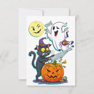 Tarjeta De Agradecimiento halloween