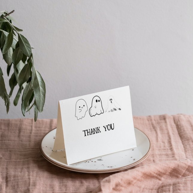 Tarjeta De Agradecimiento Halloween Bebé Brewing gracias a Baby Duke (Subido por el creador)