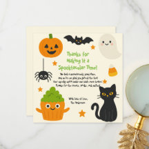 Halloween editable – Fiesta de pequeños monstruos 
