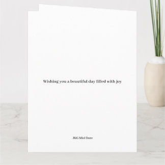 Tarjeta De Agradecimiento Happy Birthday Manhattan Skyline Card