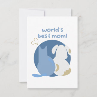 Tarjeta De Agradecimiento Happy mothers day!