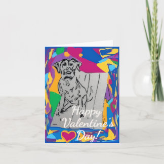 Tarjeta De Agradecimiento Happy Valentine's Day Greeting Card