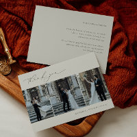 HARMONY Olive Green Minimalista 3 Boda fotográfico