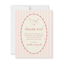 Harry Potter Hedwig Pink Stripe Baby Shower
