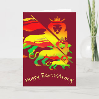 Tarjeta De Agradecimiento HASTA! Happy Earthstrong