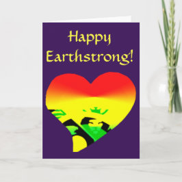 Tarjeta De Agradecimiento HASTA! Happy Earthstrong