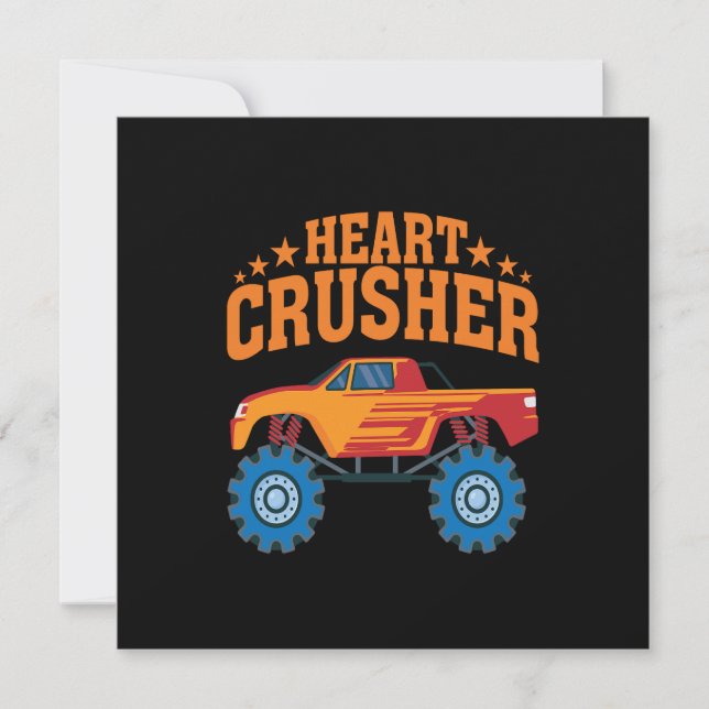 Tarjeta De Agradecimiento Heart Crusher Valentine (Anverso)
