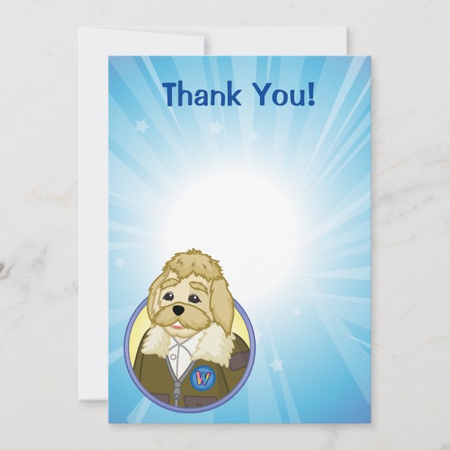 Tarjeta De Agradecimiento Hecho de Arte (Anverso)