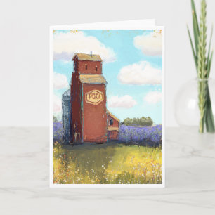 Tarjeta De Agradecimiento Hecho en Saskatchewan