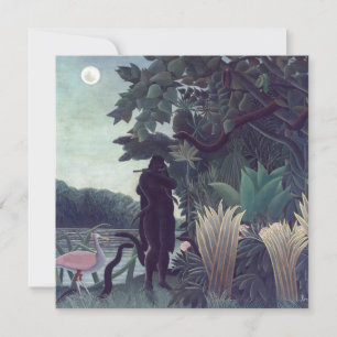 Tarjeta De Agradecimiento Henri Rousseau - La encantadora de serpientes