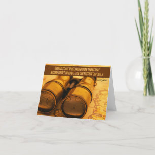 Tarjeta De Agradecimiento Henry Ford cita Inspiradora "Obstáculos"