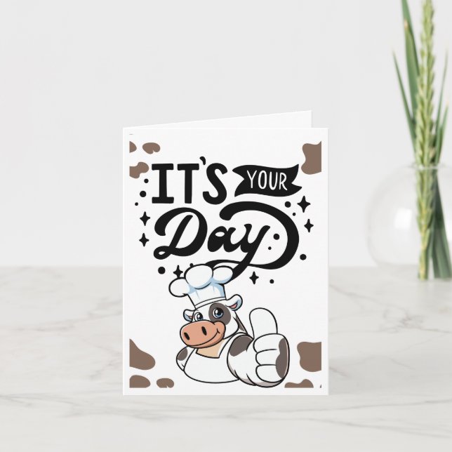 Tarjeta De Agradecimiento Herd es tu cumpleaños (Anverso)