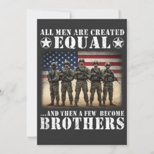 Tarjeta De Agradecimiento Hermandad Militar Patriótica Hermanos Veteranos