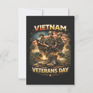 Tarjeta De Agradecimiento Hermanos de Vietnam