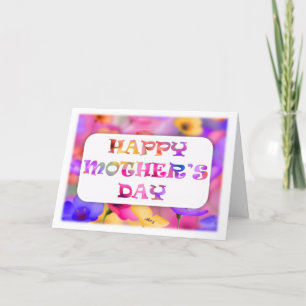 Tarjeta De Agradecimiento Hermosa carta del Día de la Madre