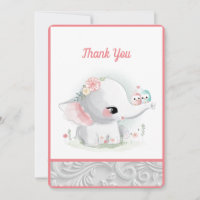 Hermoso Elefante Bebé Niña Blanco