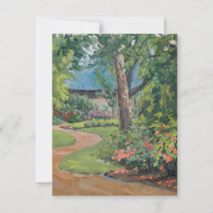 Tarjeta De Agradecimiento Hermoso jardín botánico Missouri St Louis Botanica