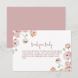 Tarjeta De Agradecimiento Hermosos libros Pastel para bebé