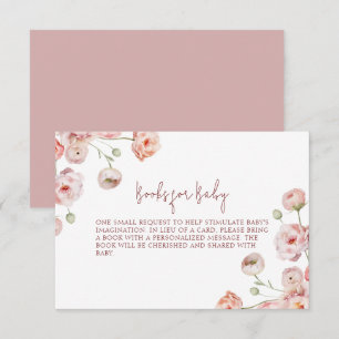 Tarjeta De Agradecimiento Hermosos libros Pastel para bebé