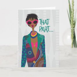 Tarjeta De Agradecimiento Hey Gurl Hey - Esa parte