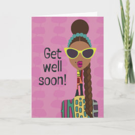 Tarjeta De Agradecimiento Hey Gurl Hey - Ponte bien pronto