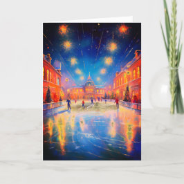 Tarjeta De Agradecimiento Hielo Skyline