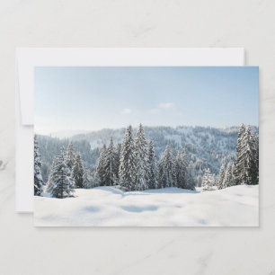Tarjeta De Agradecimiento Hielo y nieve Allgäu Bavaria Alemania