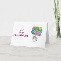 HIJA GRACIAS / USTED ES EL MEJOR CUMPLEAÑOS