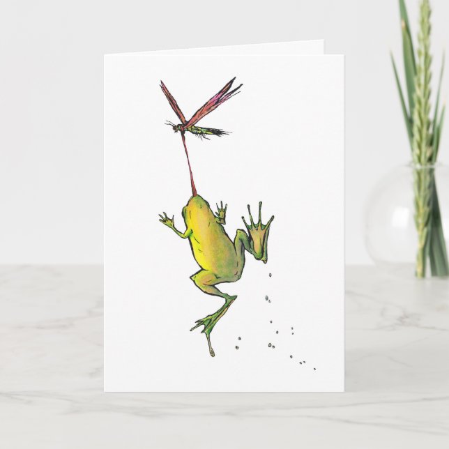 Tarjeta De Agradecimiento Hitchin' a Ride (Anverso)