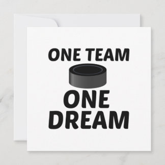 TARJETA DE AGRADECIMIENTO HOCKEY UN EQUIPO UN SUEÑO