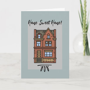 Tarjeta De Agradecimiento Hogar dulce hogar