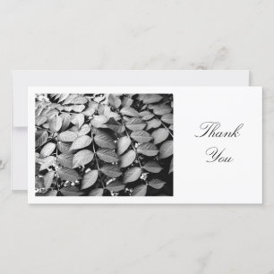 Tarjeta De Agradecimiento Hojas - Gracias