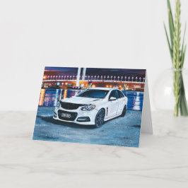 Tarjeta De Agradecimiento Holden VF SV6 -
