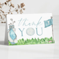 Hole In One Blue Golf Primer Fiesta de Cumpleaños