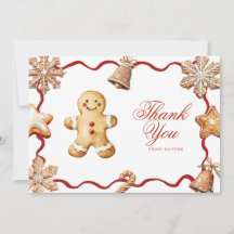 Hombre de Jengibre | Baby Shower de Navidad