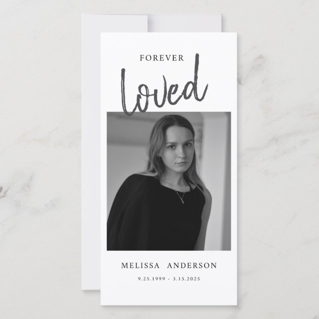 Tarjeta De Agradecimiento Homenaje conmemorativo en memoria del cardenal (Anverso)