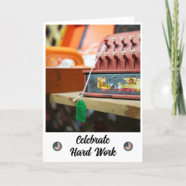 Tarjeta De Agradecimiento Honrar a cada mano que construye