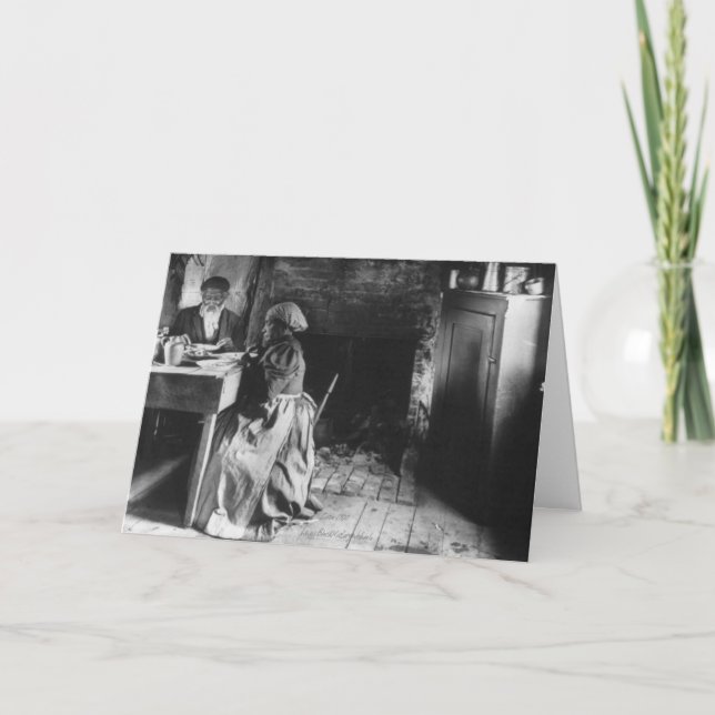 Tarjeta De Agradecimiento Honre sus ancianos "le agradecen " (Anverso)