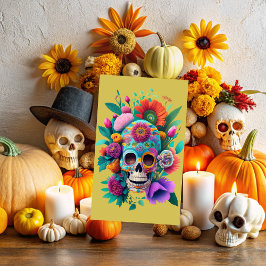 Tarjeta De Agradecimiento Honremos a nuestros difuntos en esta festividad