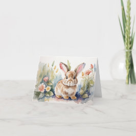Tarjeta De Agradecimiento Hoppy Easter