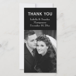 Tarjeta de agradecimiento - Hora de beber champán