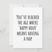 "Hora Feliz" Significa Hora De Nap - Jubilación Gr